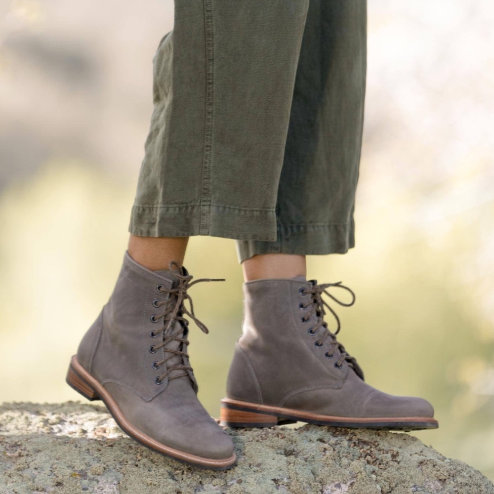 Nisolo Amalia all weather lace up boot